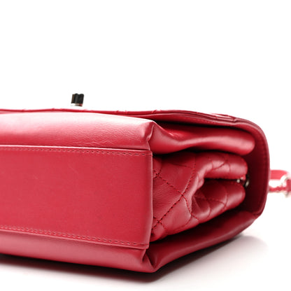 Chanel Calfskin Mini Tramezzo Flap Red 10 of 11