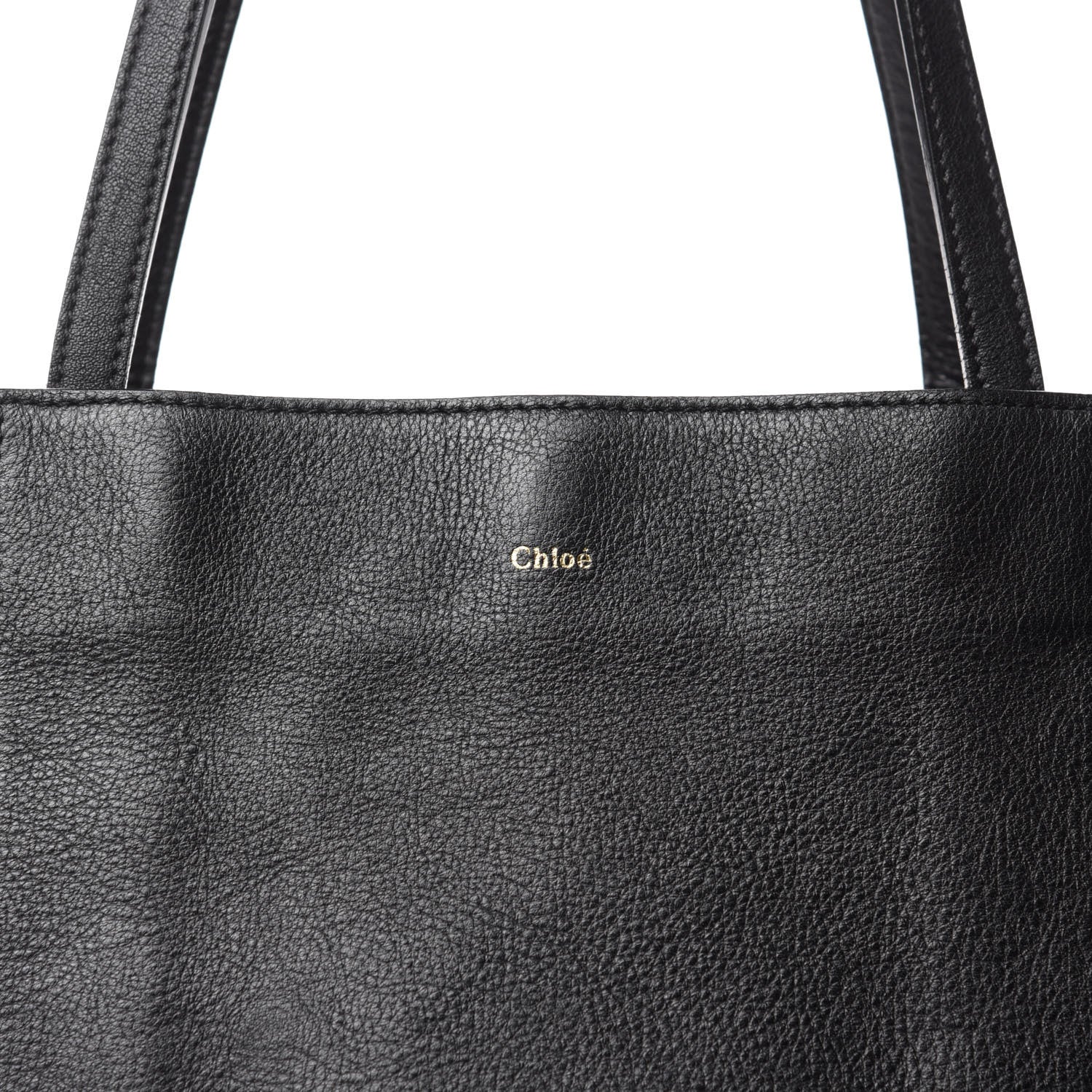Chloe Calfskin Isa Tote Black 11 of 11