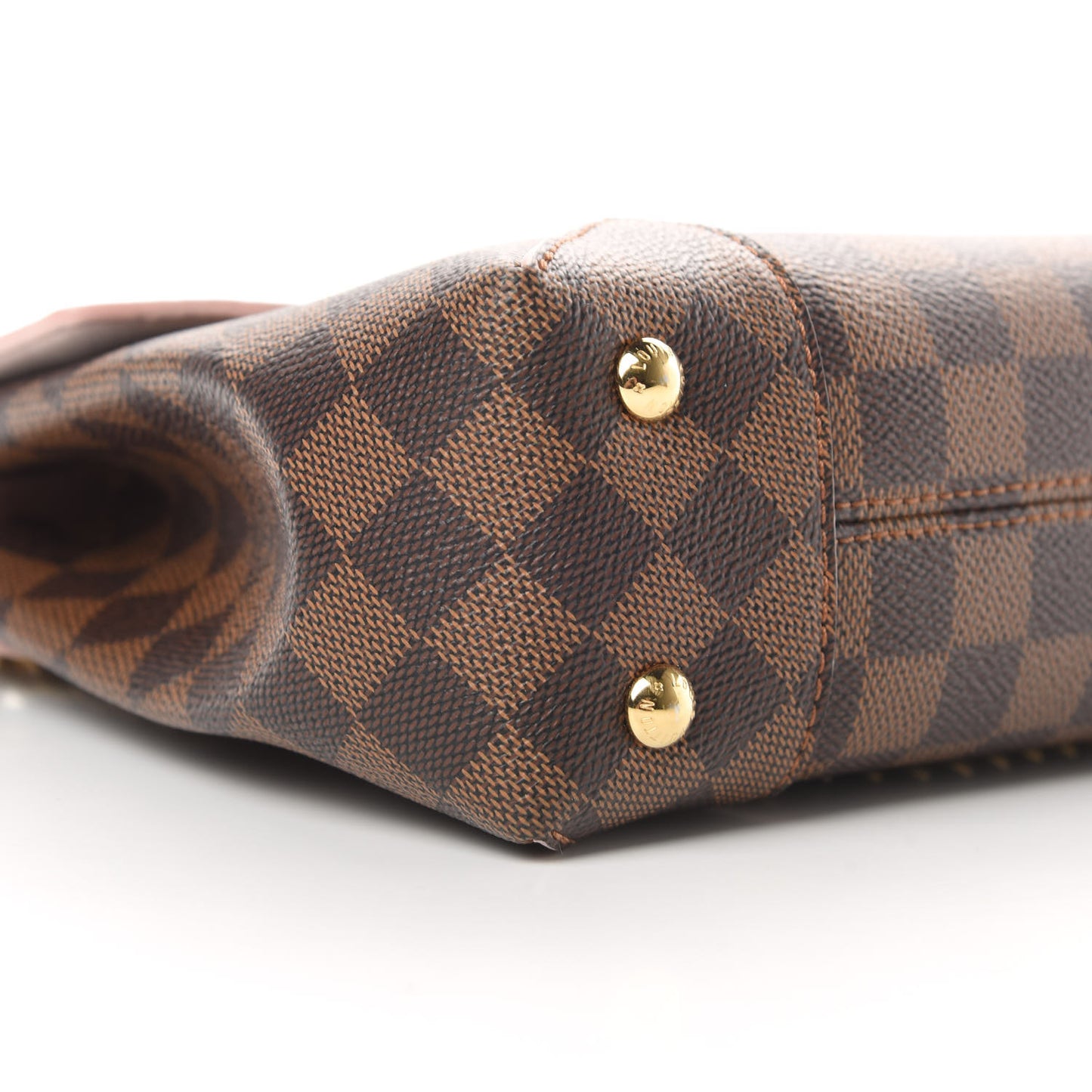Damier Ebene Caissa Clutch Rose Ballerine