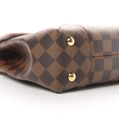 Louis Vuitton Damier Ebene Caissa Clutch Rose Ballerine 9 of 11