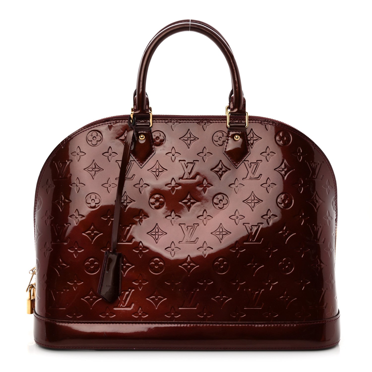 Louis Vuitton Vernis Alma GM Rouge Fauviste 1 of 9