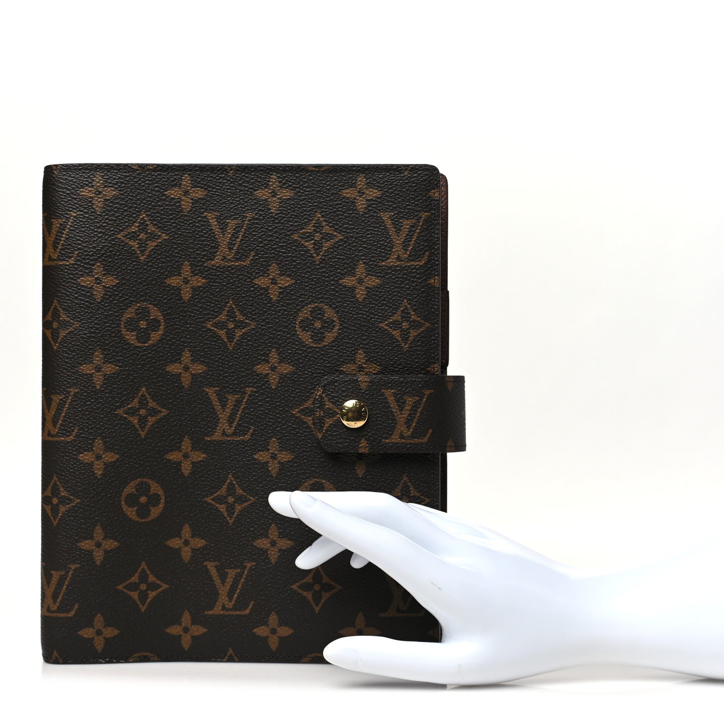 Monogram Large Ring Agenda Cover