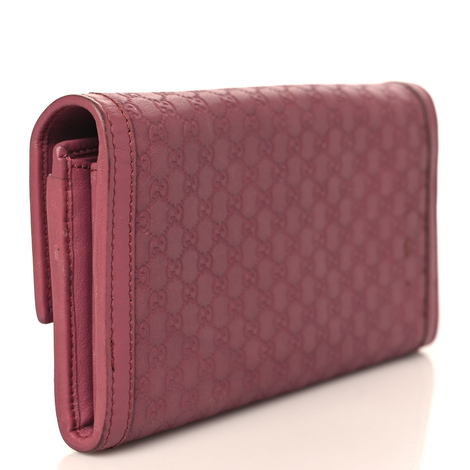 Gucci Microguccissima Sukey Continental Wallet Vintage Rose 3 of 7