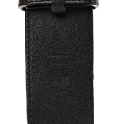 Gucci Textured Calfskin Double G 40mm Belt 90 36 Black 3 of 4