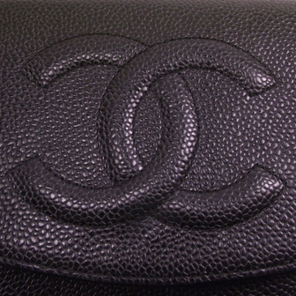 Chanel Caviar Wallet on Chain Black 6 of 10