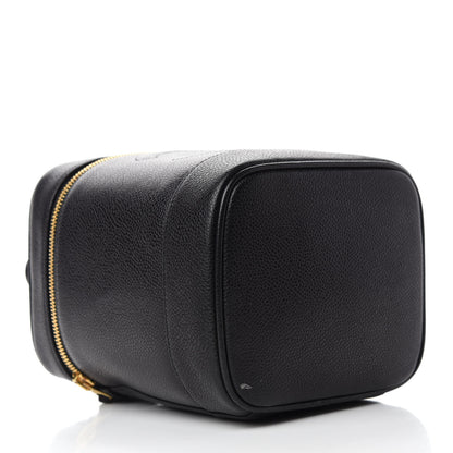 Chanel Caviar Vanity Cosmetic Case Black 4 of 9