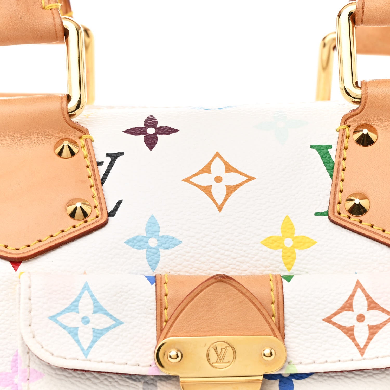 Louis Vuitton Monogram Multicolor Speedy 30 White 7 of 12