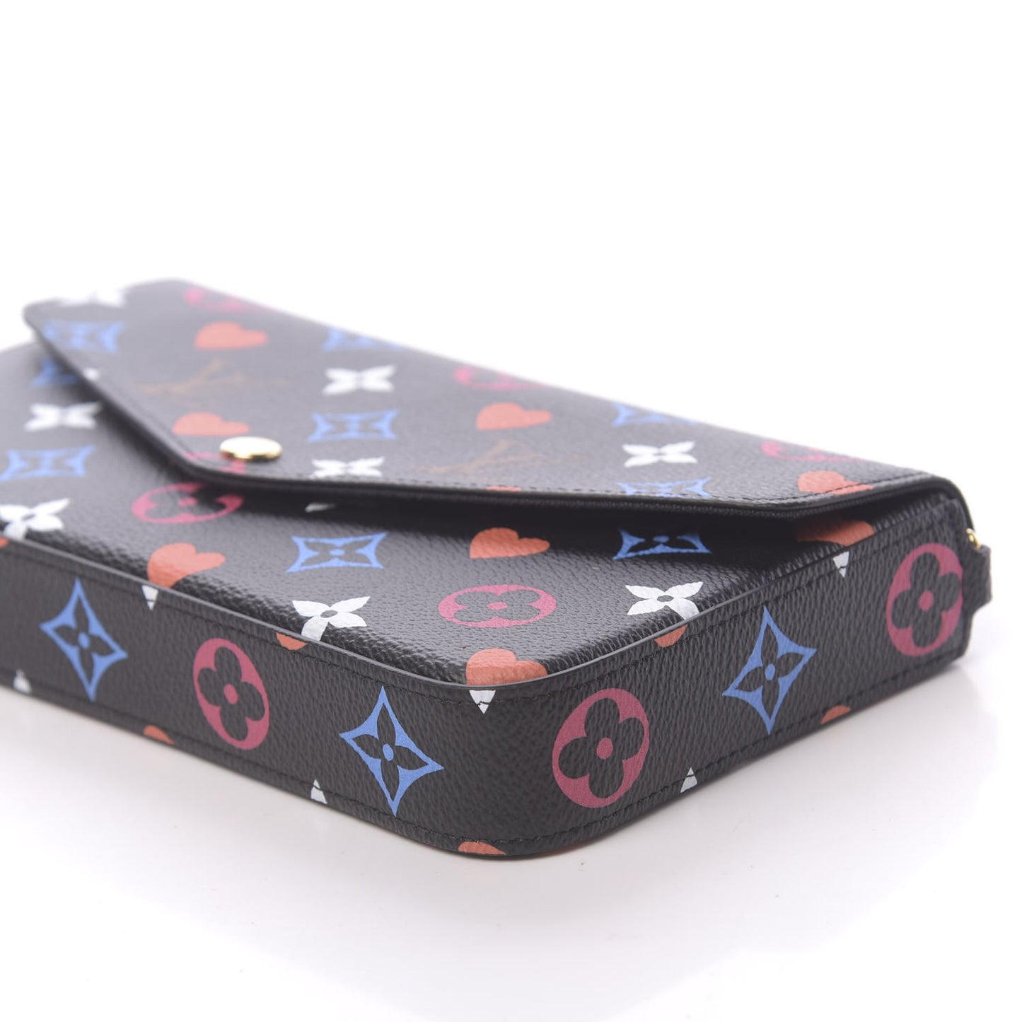 Game On Felicie Chain Wallet Black