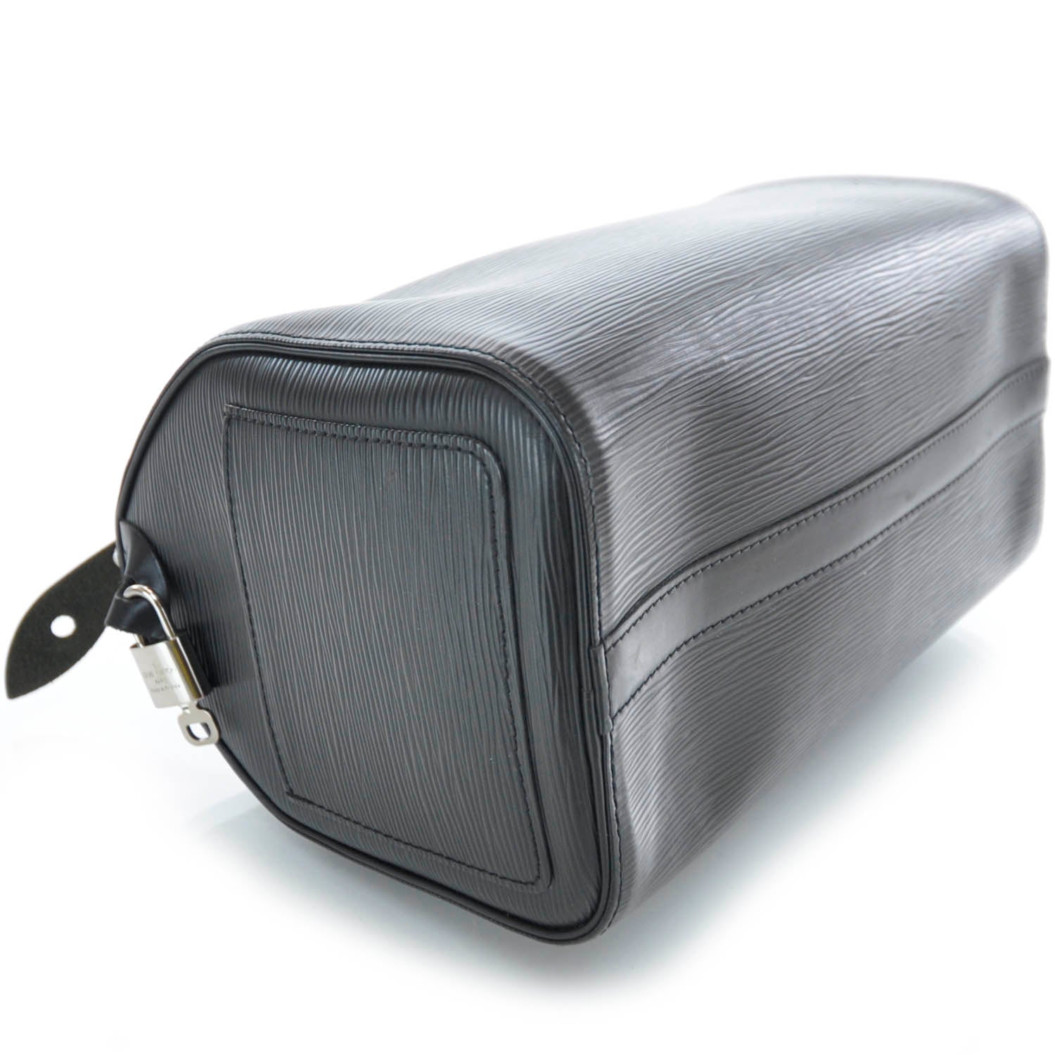 Louis Vuitton Epi Speedy 25 Black 4 of 8