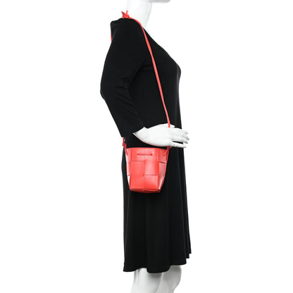 Bottega Veneta Nappa Maxi Intrecciato Mini Cassette Bucket Bag Sunburst 2 of 9