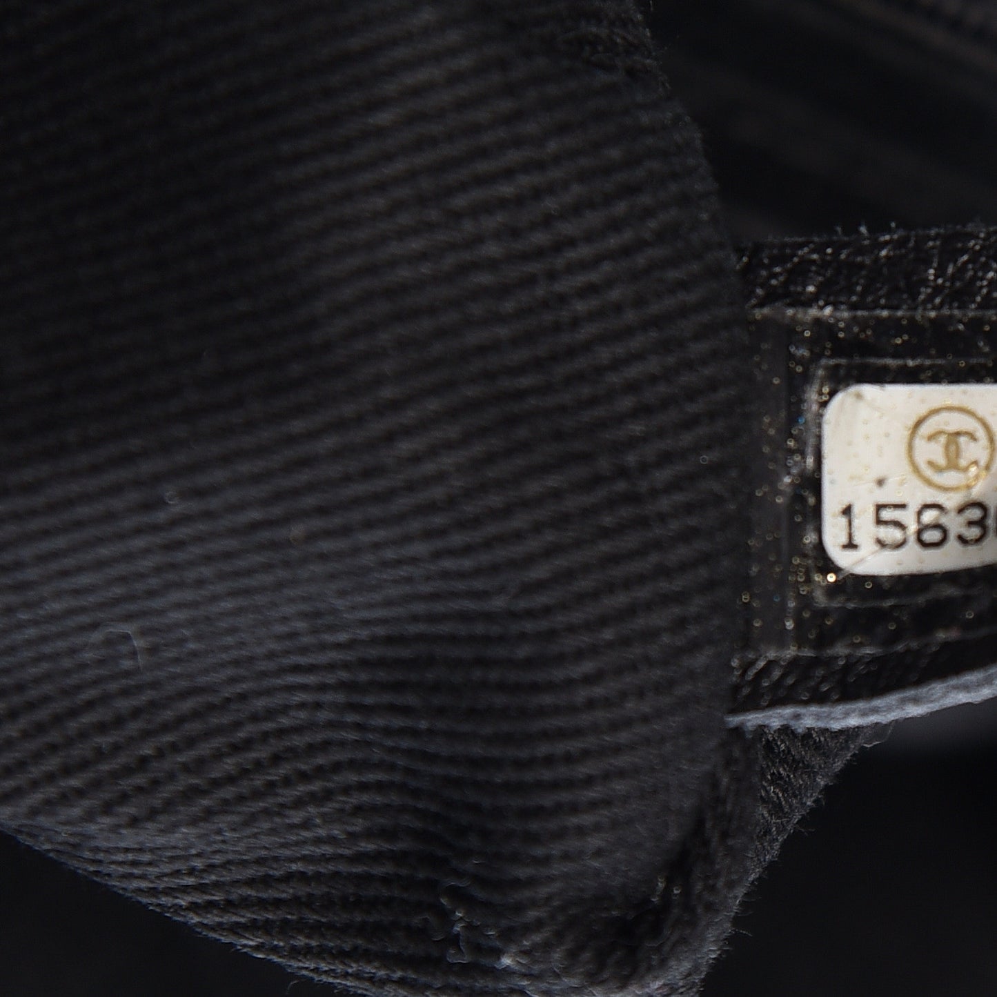 Vinyl Quilted In the Business Flap Bag Black