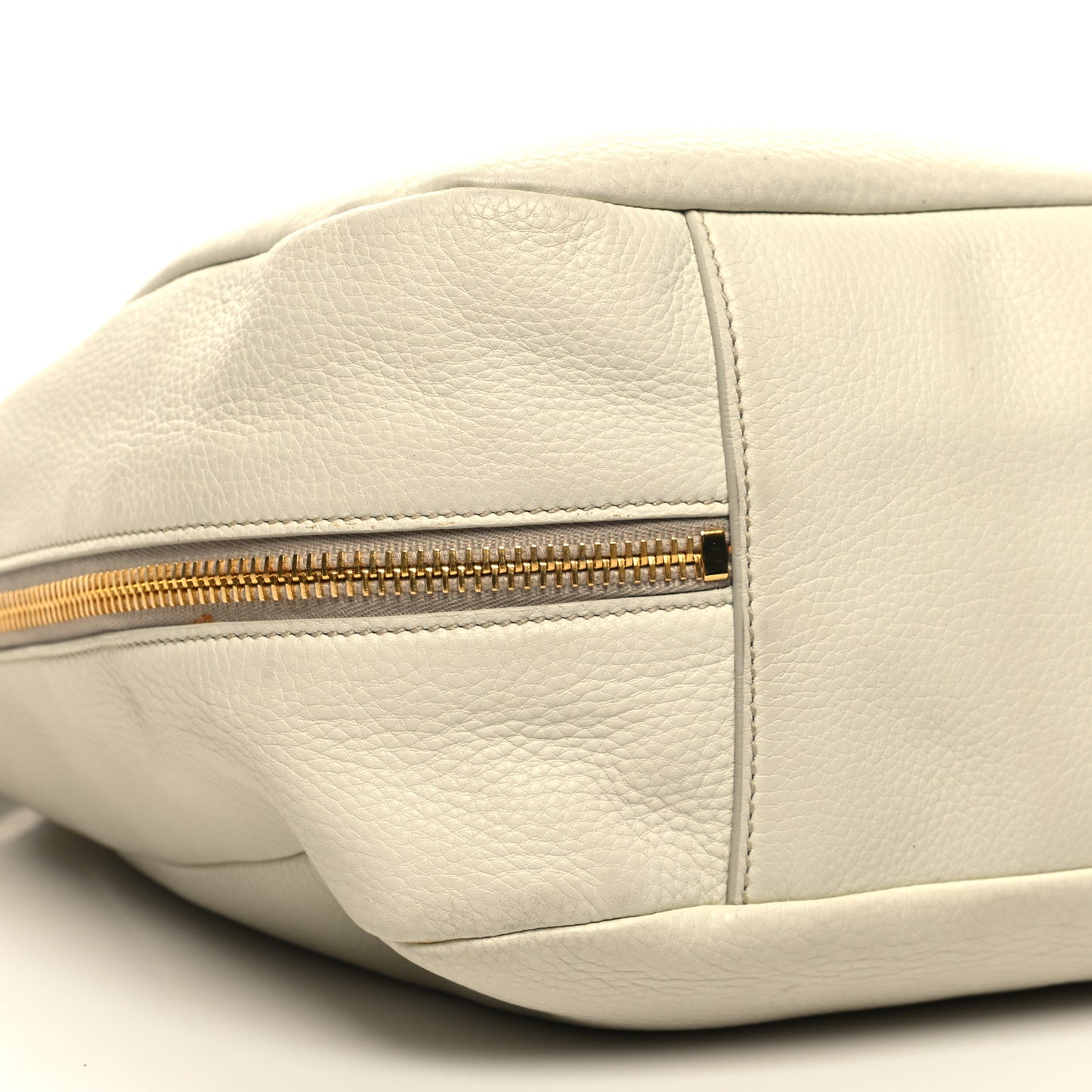 Vitello Daino Side Zip Pocket Hobo Talco