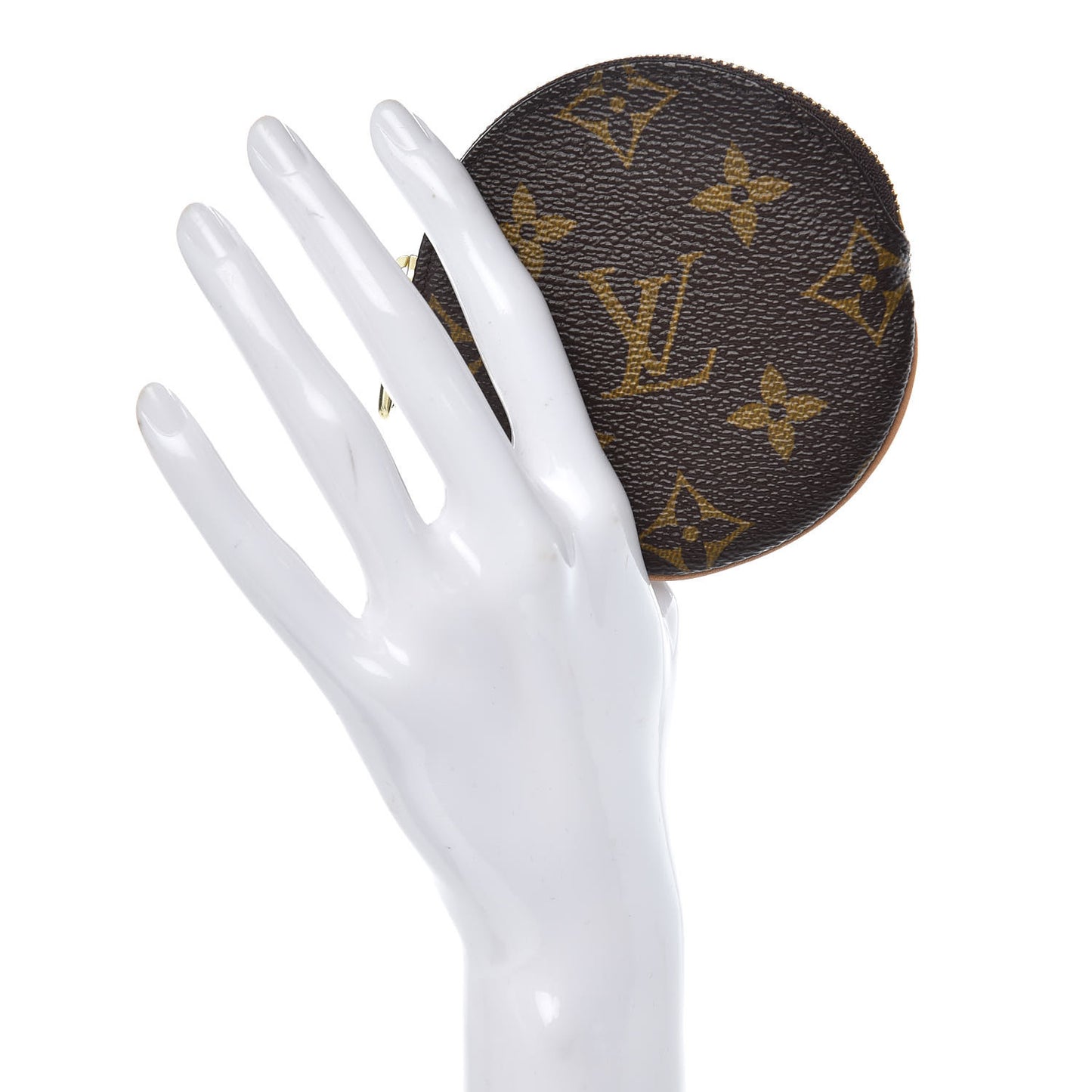 Monogram Round Coin Purse