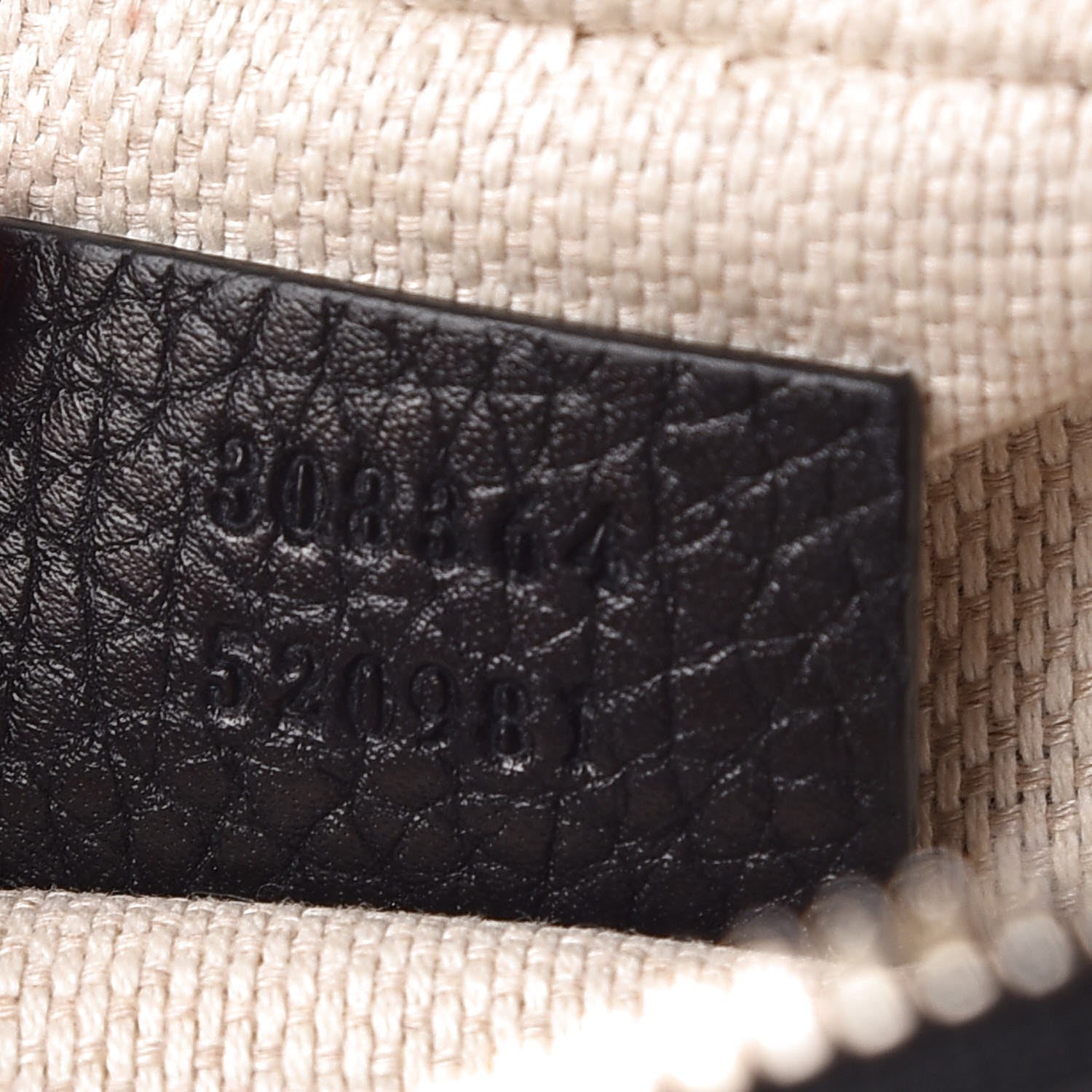 Gucci Pebbled Calfskin Small Soho Disco Bag Black 7 of 9