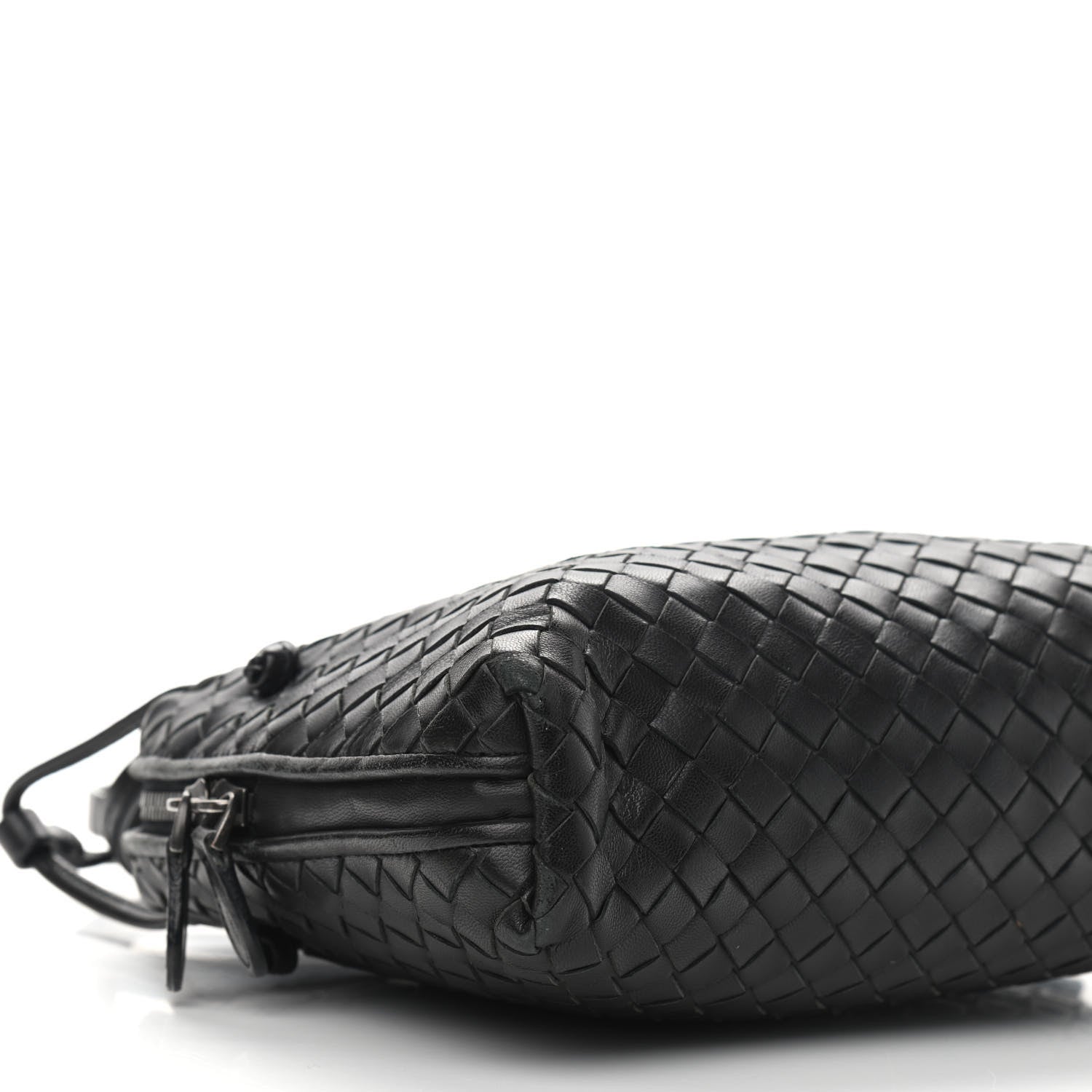 Bottega Veneta Nappa Intrecciato Nodini Crossbody Messenger Black 8 of 11