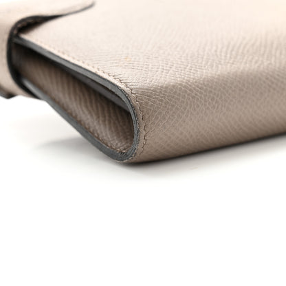 Hermes Epsom Kelly Longue Wallet Etain 13 of 13