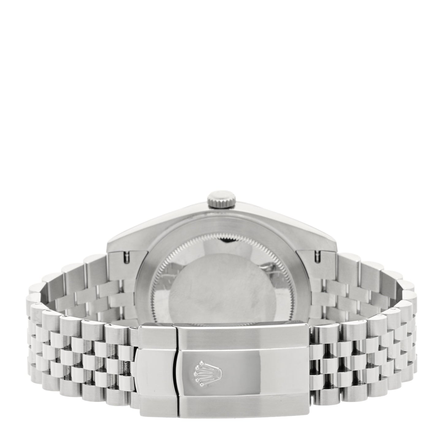 Stainless Steel 41mm Oyster Perpetual Datejust Watch White Roman 126300