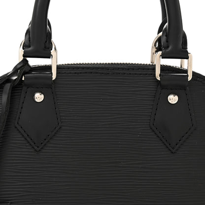 Louis Vuitton Epi Alma BB Black 7 of 13