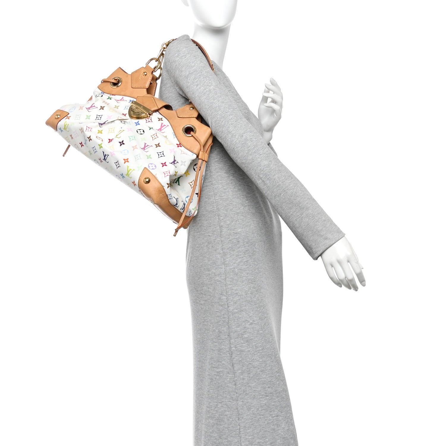 Louis Vuitton Monogram Multicolor Ursula White 2 of 11