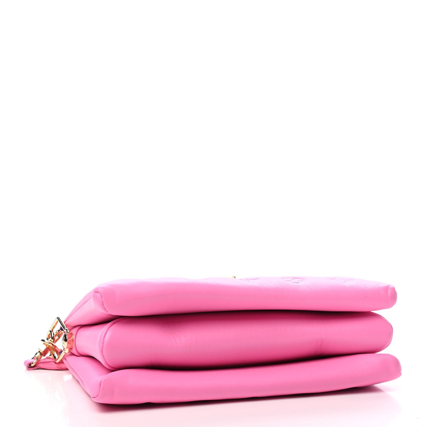 Lambskin Embossed Monogram Vuittamins Coussin PM Rose Violet