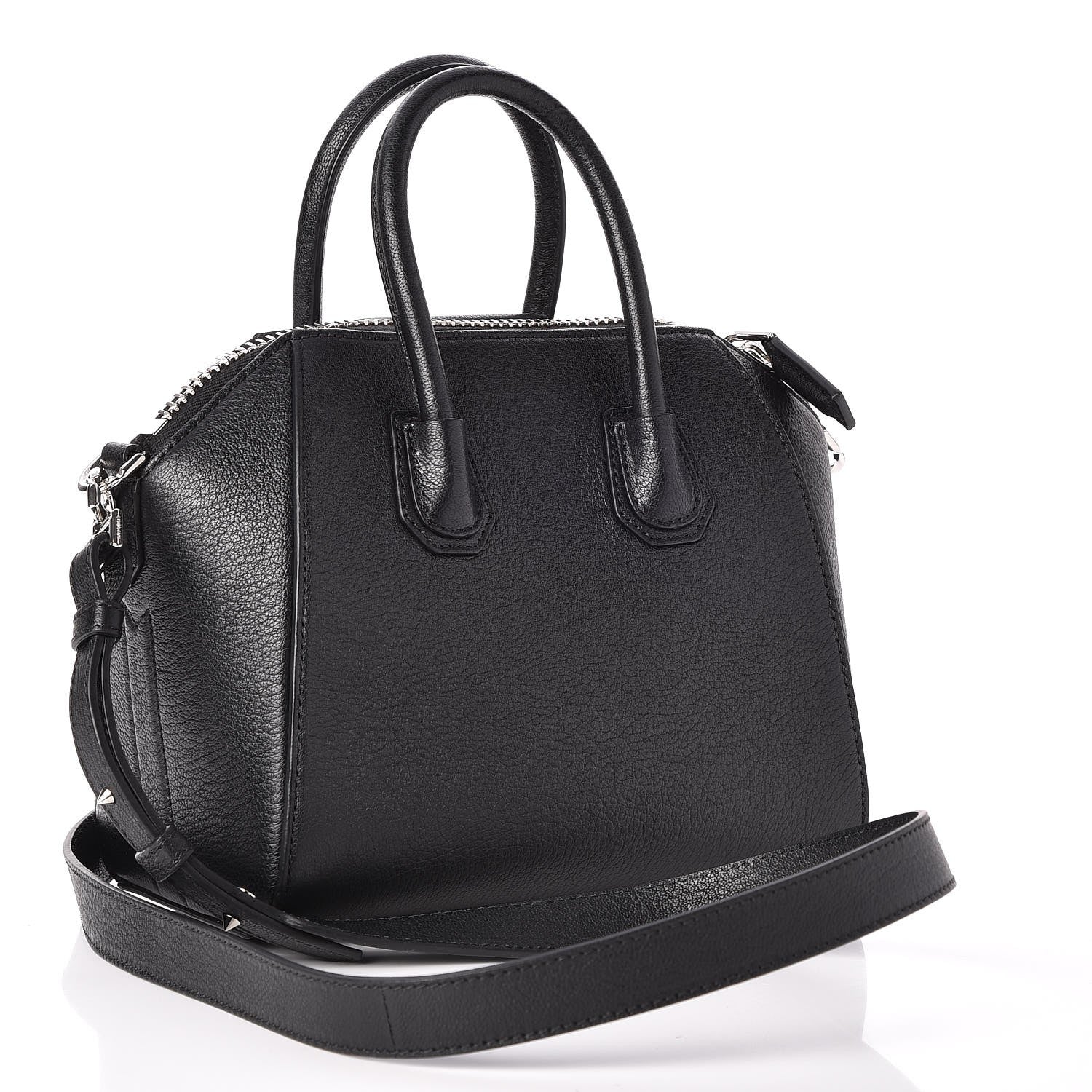 Givenchy Sugar Goatskin Mini Antigona Black 3 of 9