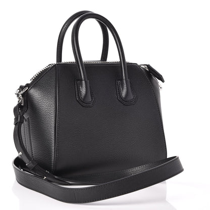 Givenchy Sugar Goatskin Mini Antigona Black 3 of 9