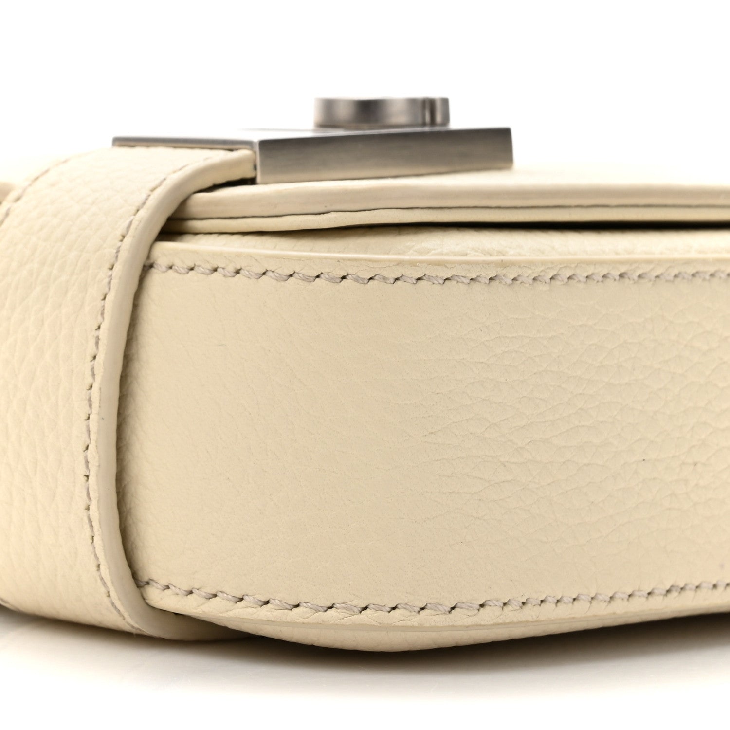 Salvatore Ferragamo Calfskin Gancini Twins Crossbody Bag White 9 of 16