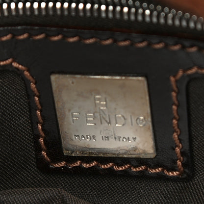 Fendi Calf Hair Zebra Print Baguette Brown 6 of 13