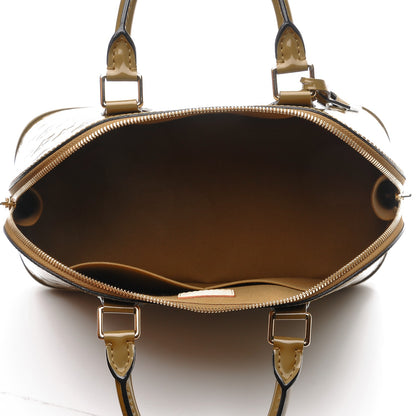 Louis Vuitton Vernis Alma PM Vert Olive 5 of 6