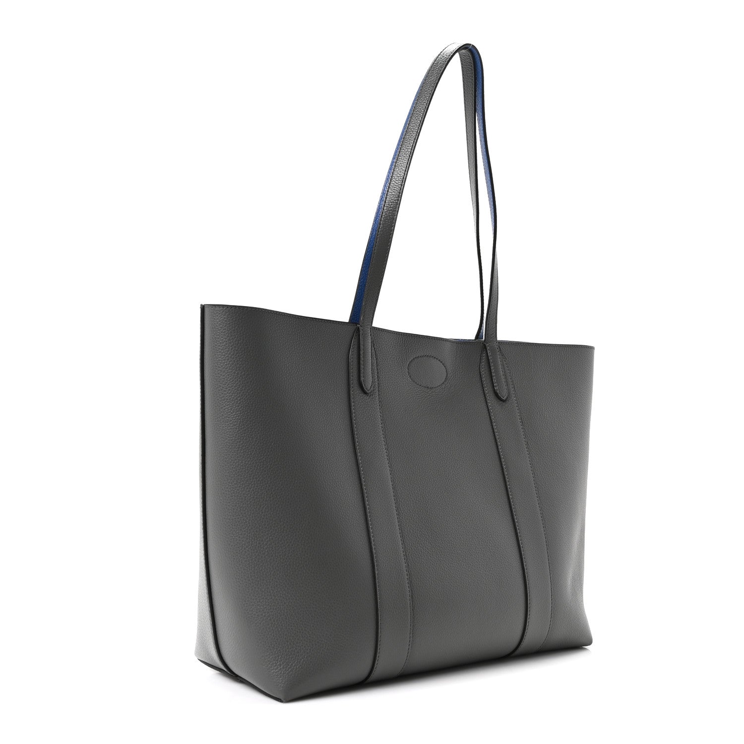 Mulberry Small Classic Grain Bayswater Tote Charcoal 3 of 9