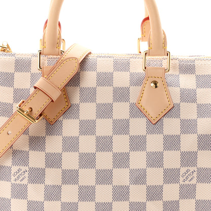 Louis Vuitton Damier Azur Speedy Bandouliere 25 7 of 9