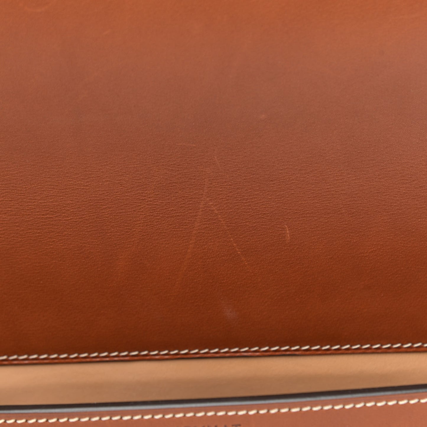 Barenia Rejane Saddle Bag Tan