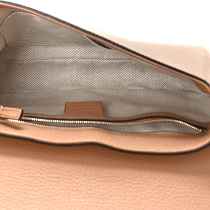 Gucci Pebbled Calfskin Medium Soho Flap Crossbody Camelia 5 of 9