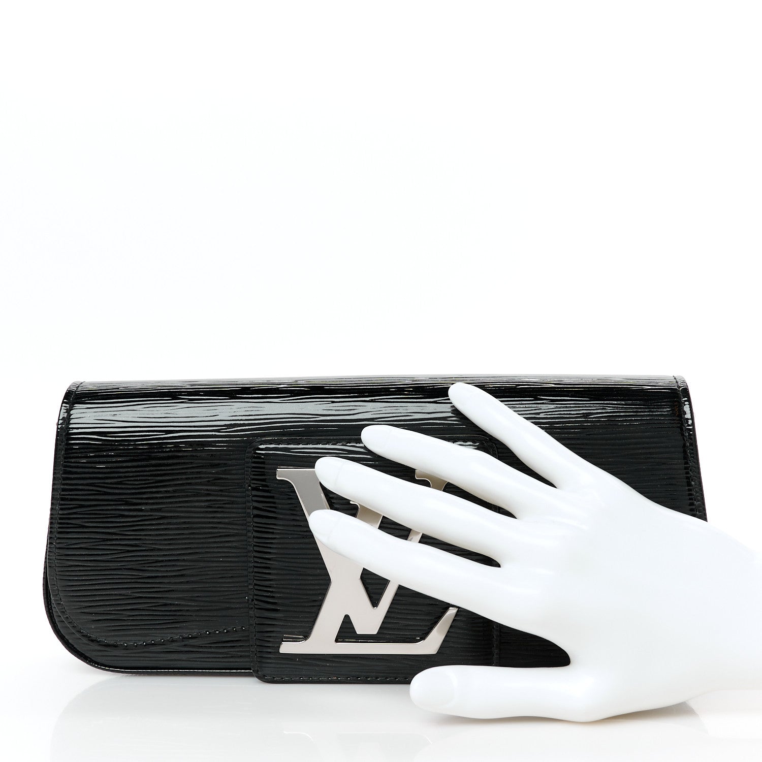 Louis Vuitton Epi Electric Sobe Clutch Black 2 of 10