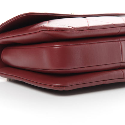 Chanel Lambskin Quilted Medium Trendy CC Flap Dual Handle Bag Burgundy 9 of 12