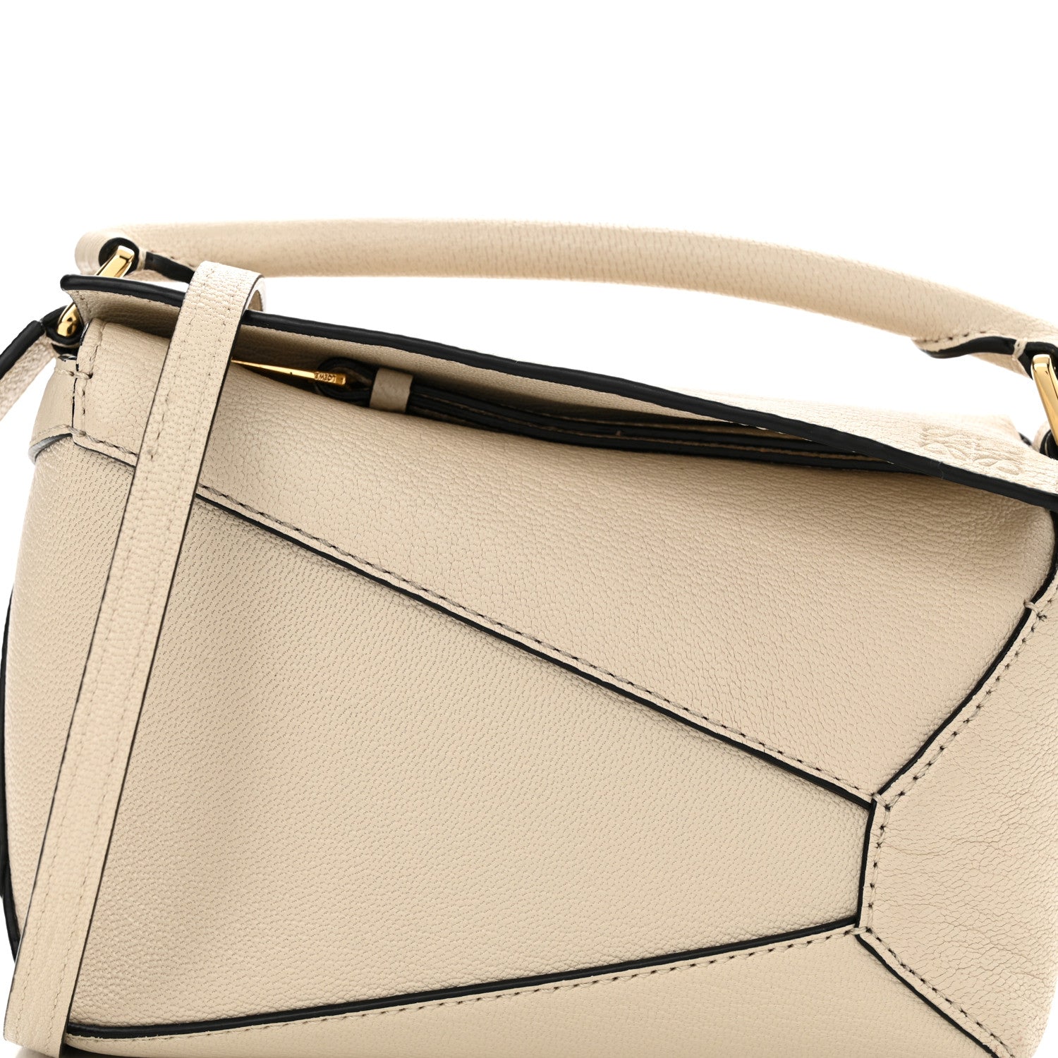 Loewe Calfskin Mini Puzzle Edge Bag Piedra 8 of 11