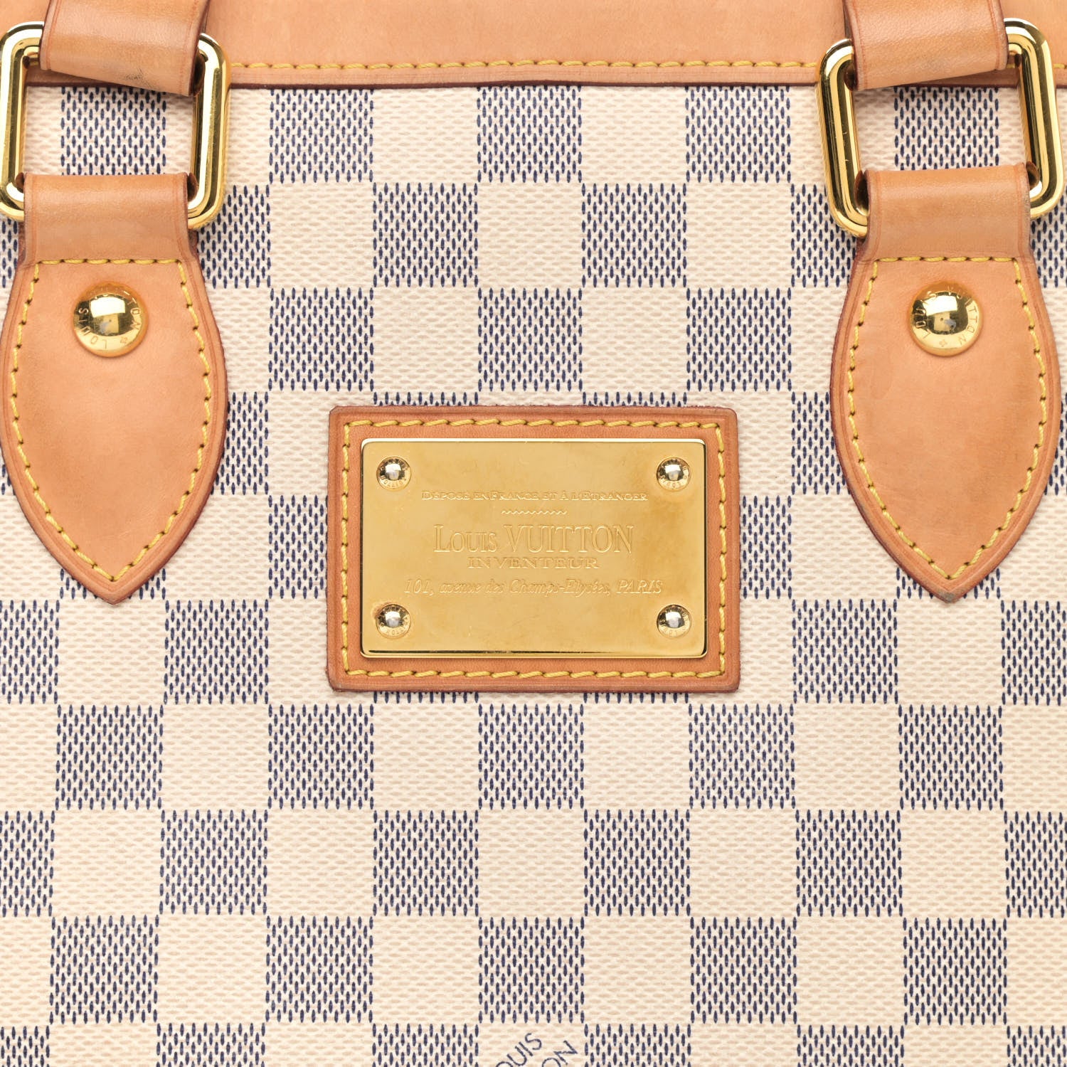 Louis Vuitton Damier Azur Hampstead PM 7 of 17