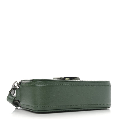 Marc Jacobs Saffiano Small Snapshot Camera Bag Olive Green 4 of 12