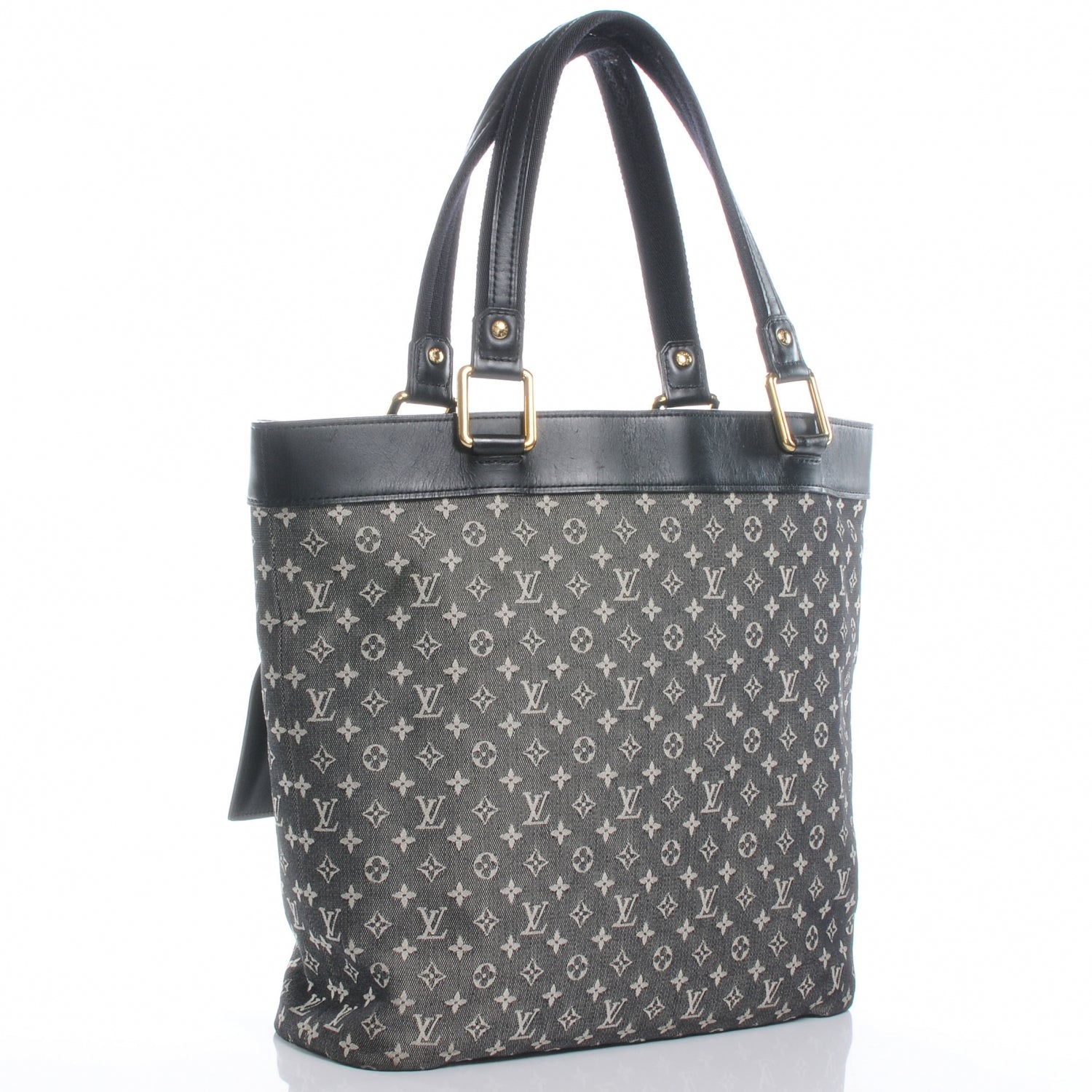 Louis Vuitton Mini Monogram Lucille GM Black 4 of 9