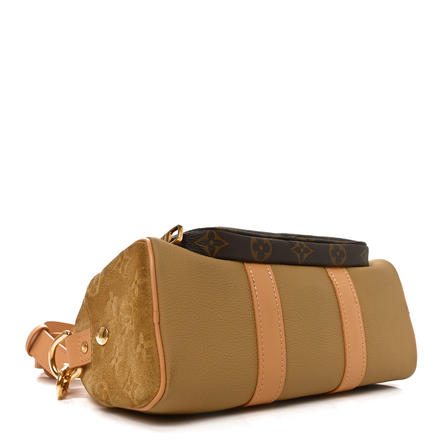 Taurillon Suede Monogram Cargo Keepall Bandouliere 25