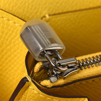 Hermes Epsom Kelly Wallet To Go Jaune De Naples 11 of 12