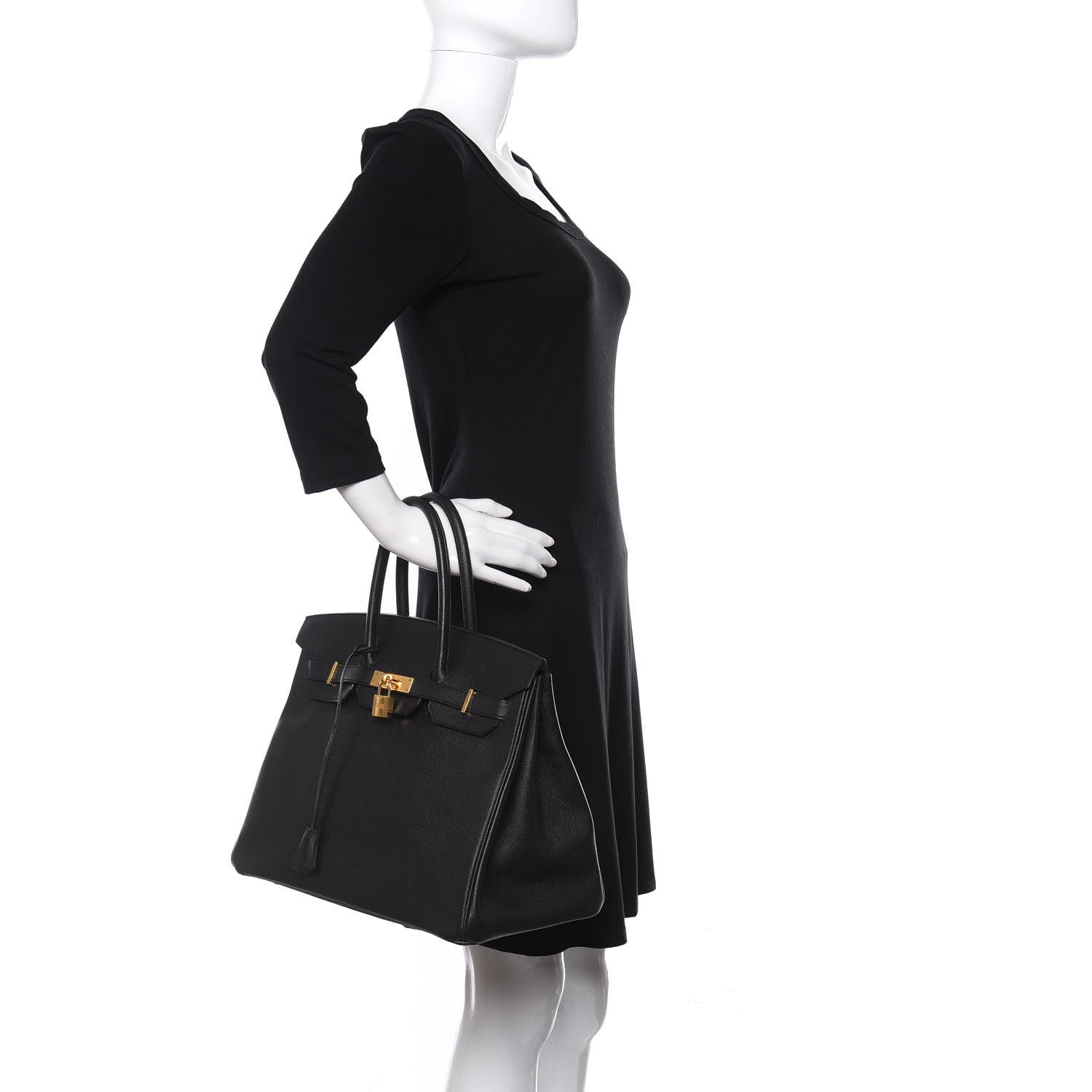 Hermes Epsom Birkin 35 Black 2 of 12