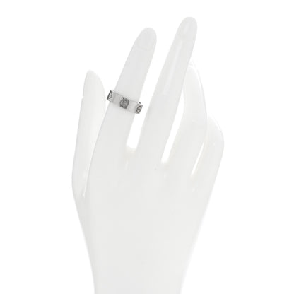 Cartier 18K White Gold 5.5mm LOVE Ring 52 6 2 of 4