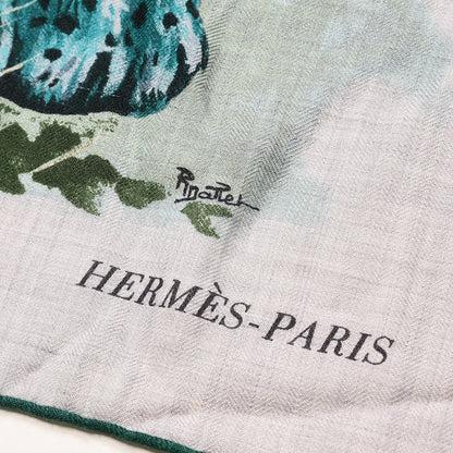 Hermes Cashmere Silk Panthera Pardus Scarf 140 3 of 6