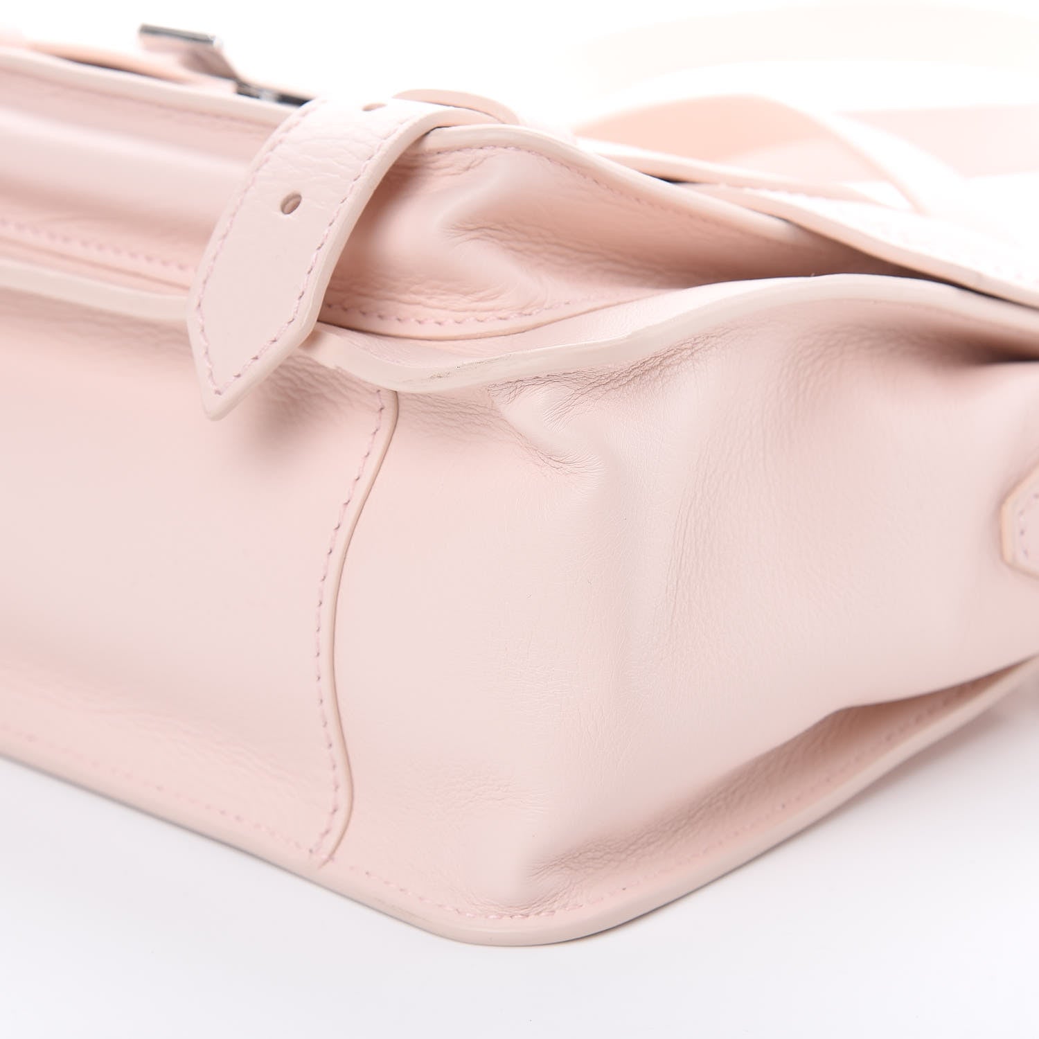 Proenza Schouler Grainy Calfskin Tiny PS1 Satchel Rose Quartz 8 of 9