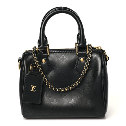 Louis Vuitton Monogram Ink Speedy BB Black 1 of 10