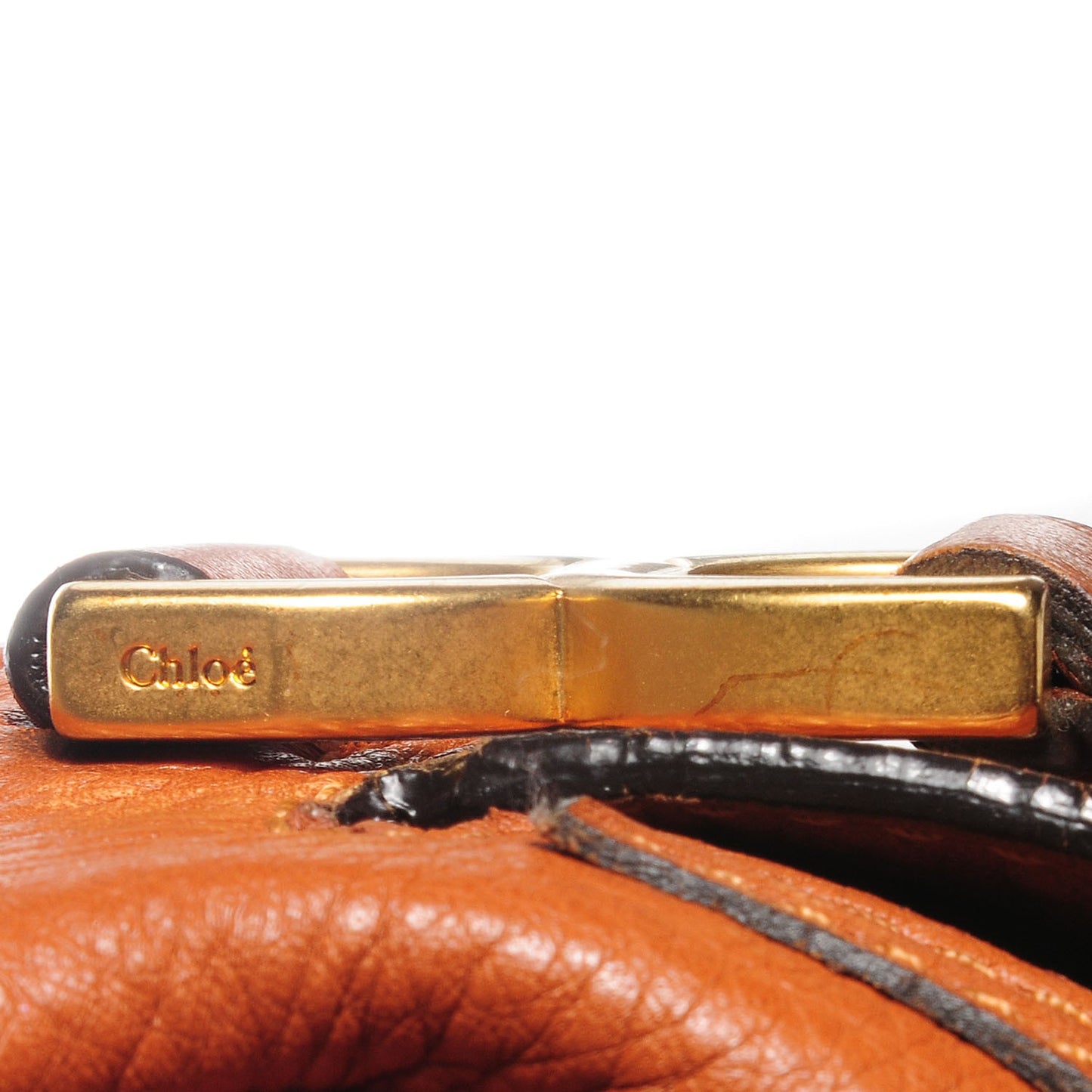 Calfskin Large Marcie Satchel Tan