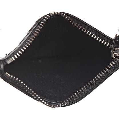 Gucci Guccissima Signature Coin Case Card Holder Black 5 of 6