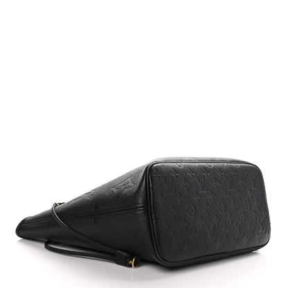 Louis Vuitton Empreinte Monogram Giant Neverfull MM Black 5 of 9