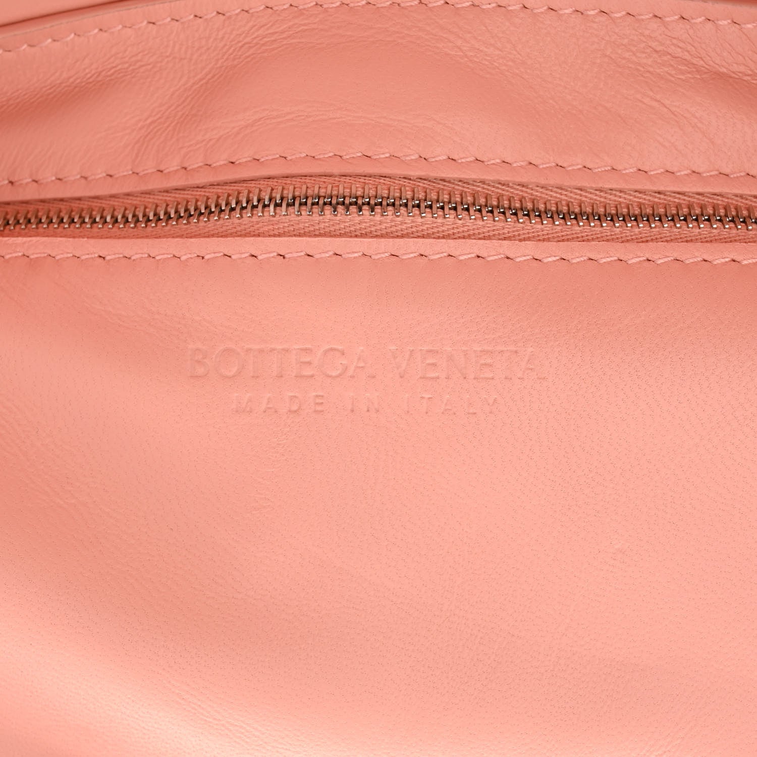 Bottega Veneta Nappa Maxi Intreccio Padded Cassette Crossbody Bag Peachy 6 of 10